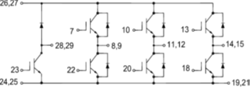 IGBT модули 1200В ECPIM 3 от Beiyi Semiconductor Technology по выгодной цене